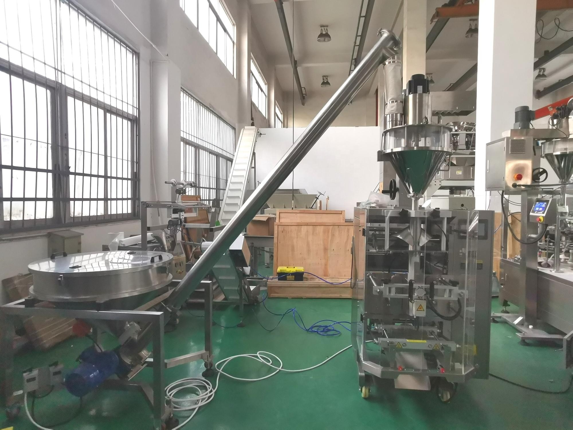4.8Ton/Day Automatic Powder Packing Machine With Auger Filler