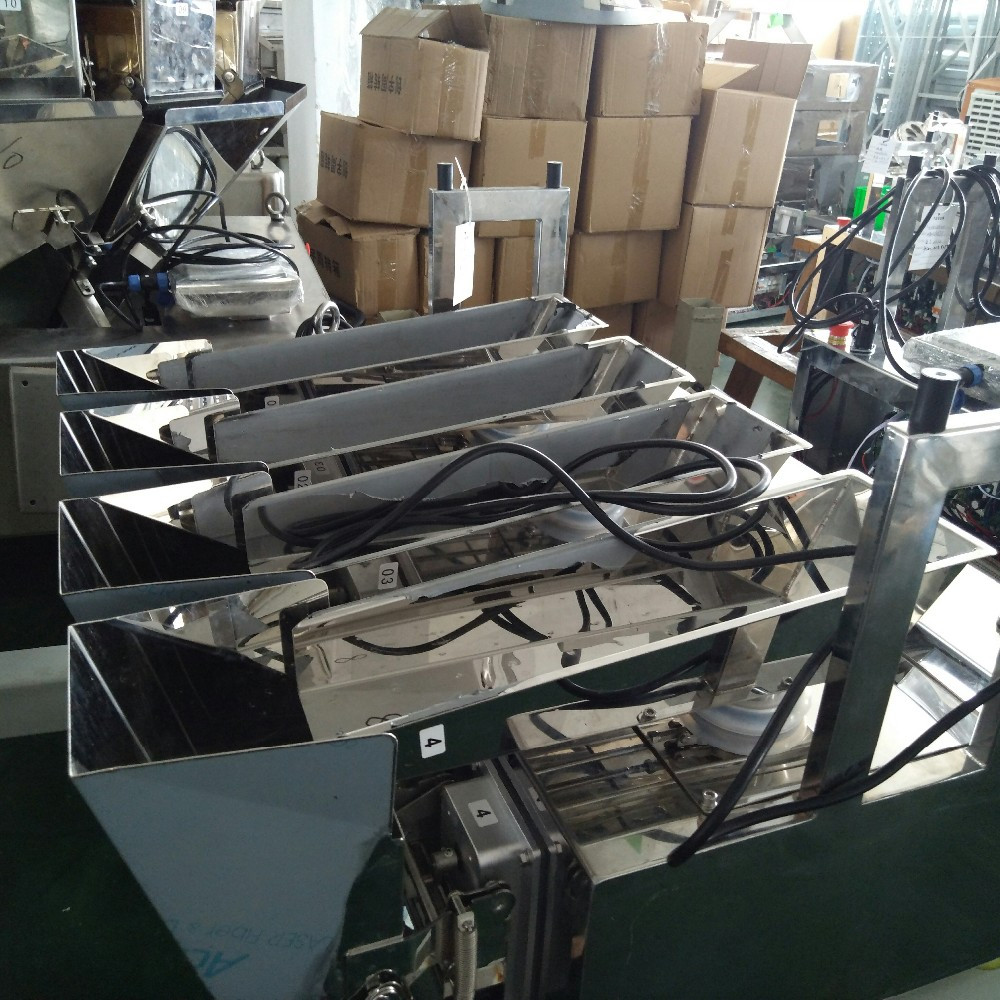 2/4 Heads Linear Weigher Packing Machine For 500g 1000g Rice