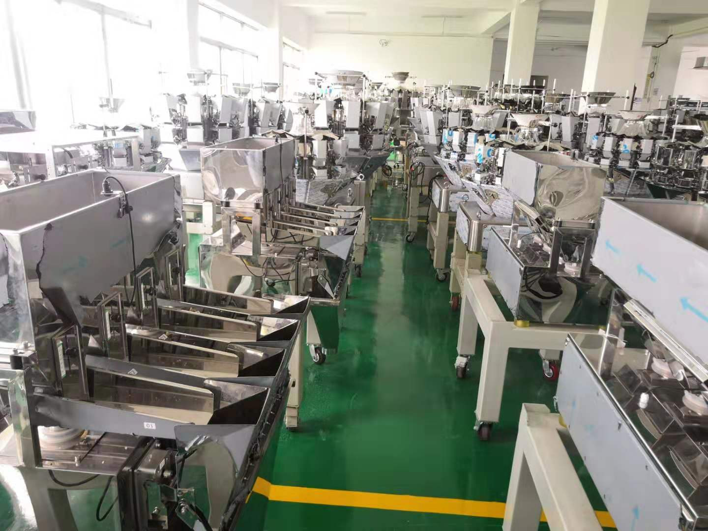 Biscuits Rice 500g 1000g Linear Weigher Packing Machine 2 4 Heads