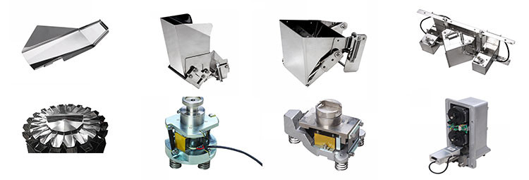 CE Certificate Hermetic Automatic Multihead Weigher With 1.6L Hopper