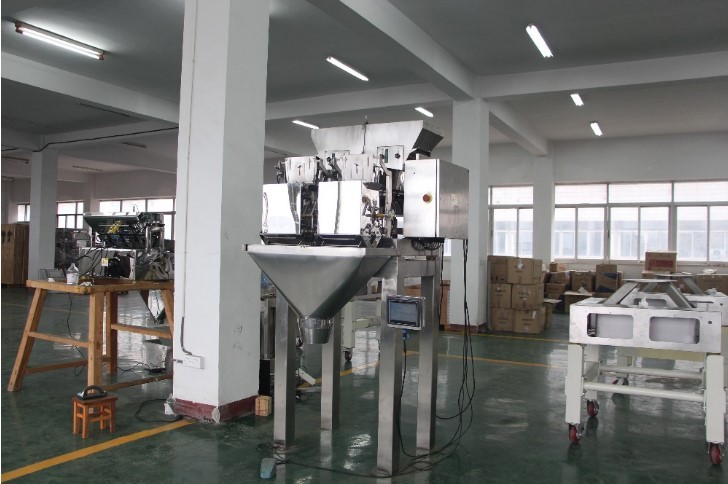 Electric Driven 2 Head Linear Weigher With 8L 15L Hopper