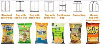 Automatic Vertical Bag Packing Machine Multihead For Grain Nut Puff Chip