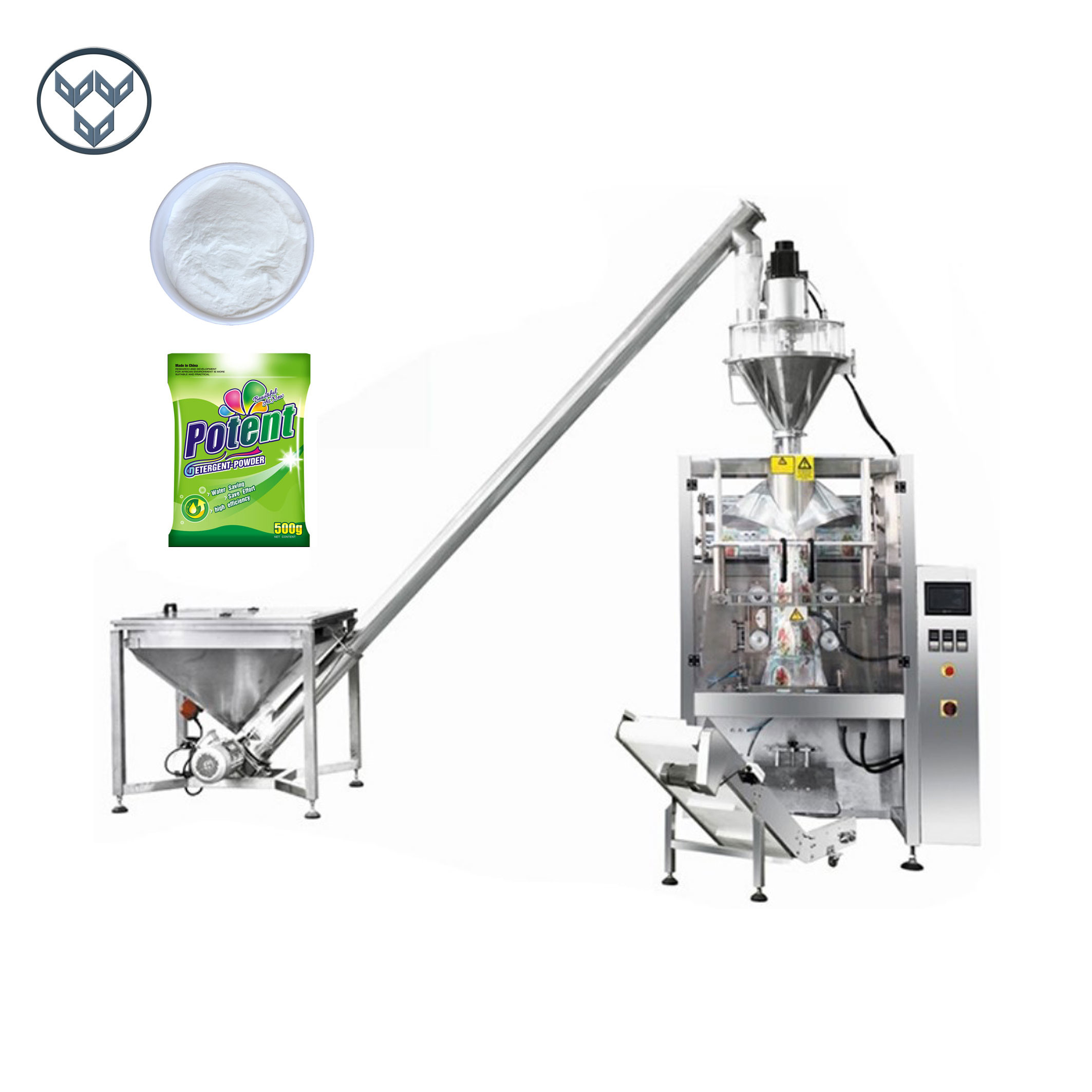 Pillow Pouch Washing Powder Vertical Packing Machine Automatic