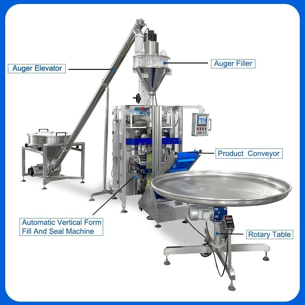 Laundry Detergent Washing Soap Powder Filling Packing Machine Automatic Vffs